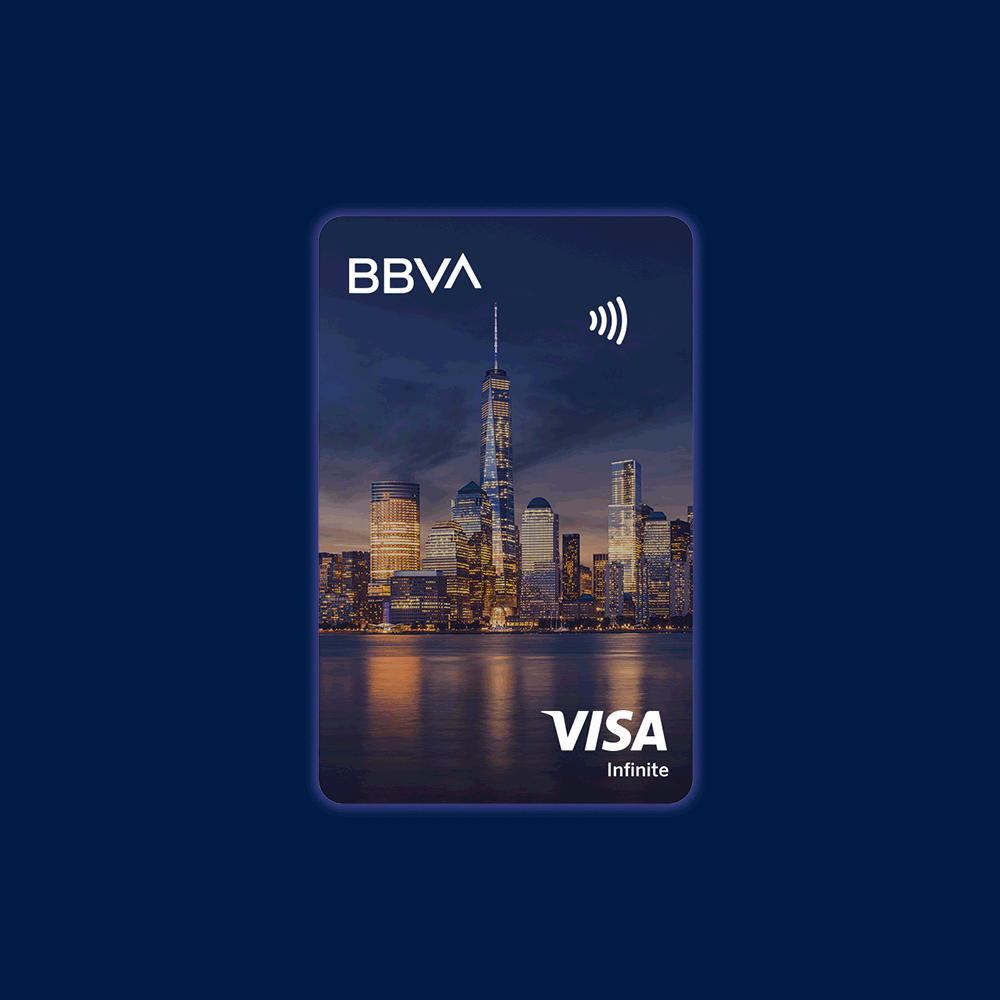 Tarjeta infinite ideal para viajes